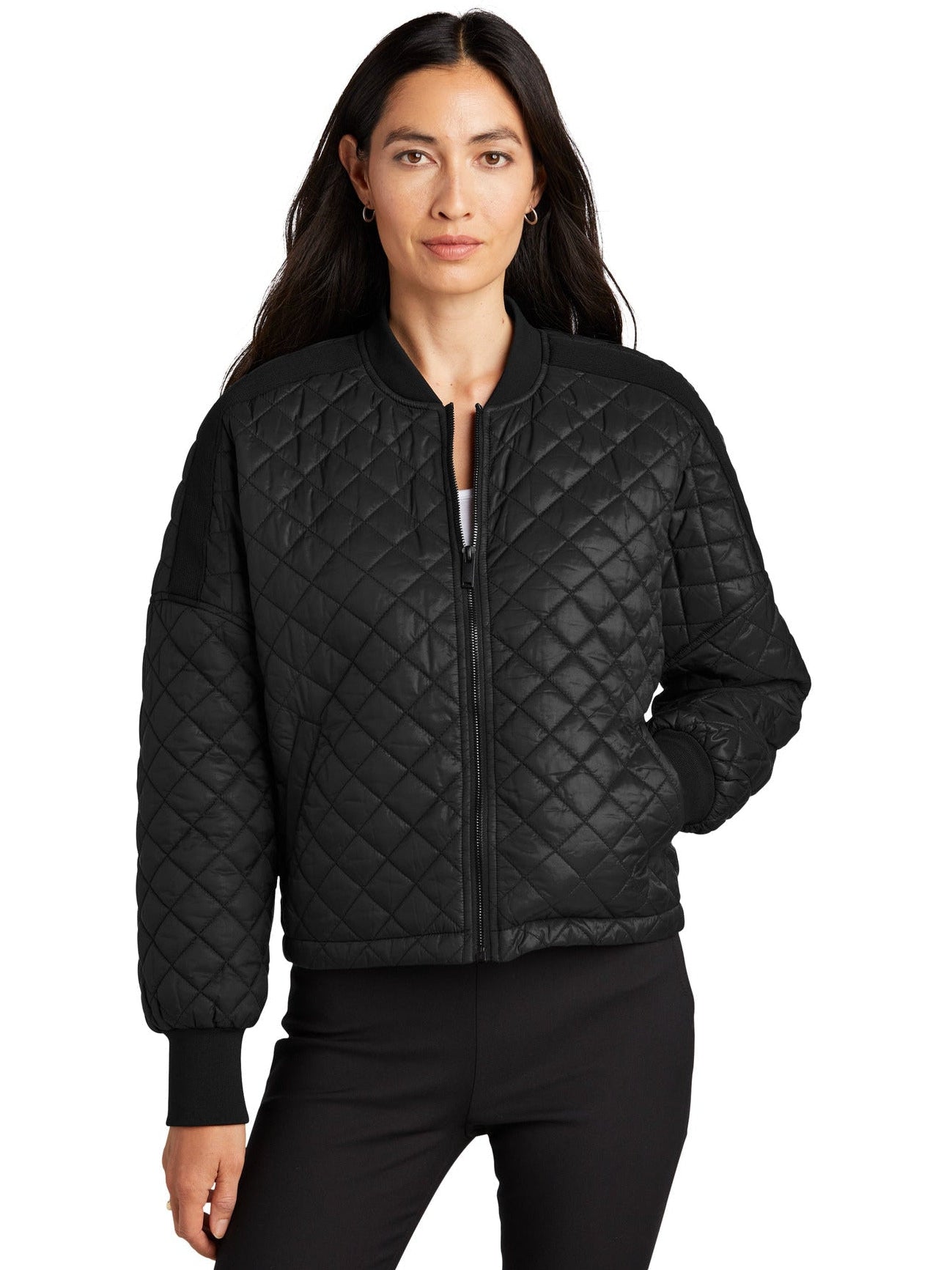 no-logo MERCER+METTLE Ladies Boxy Quilted Jacket-Regular-Mercer Mettle-Thread Logic
