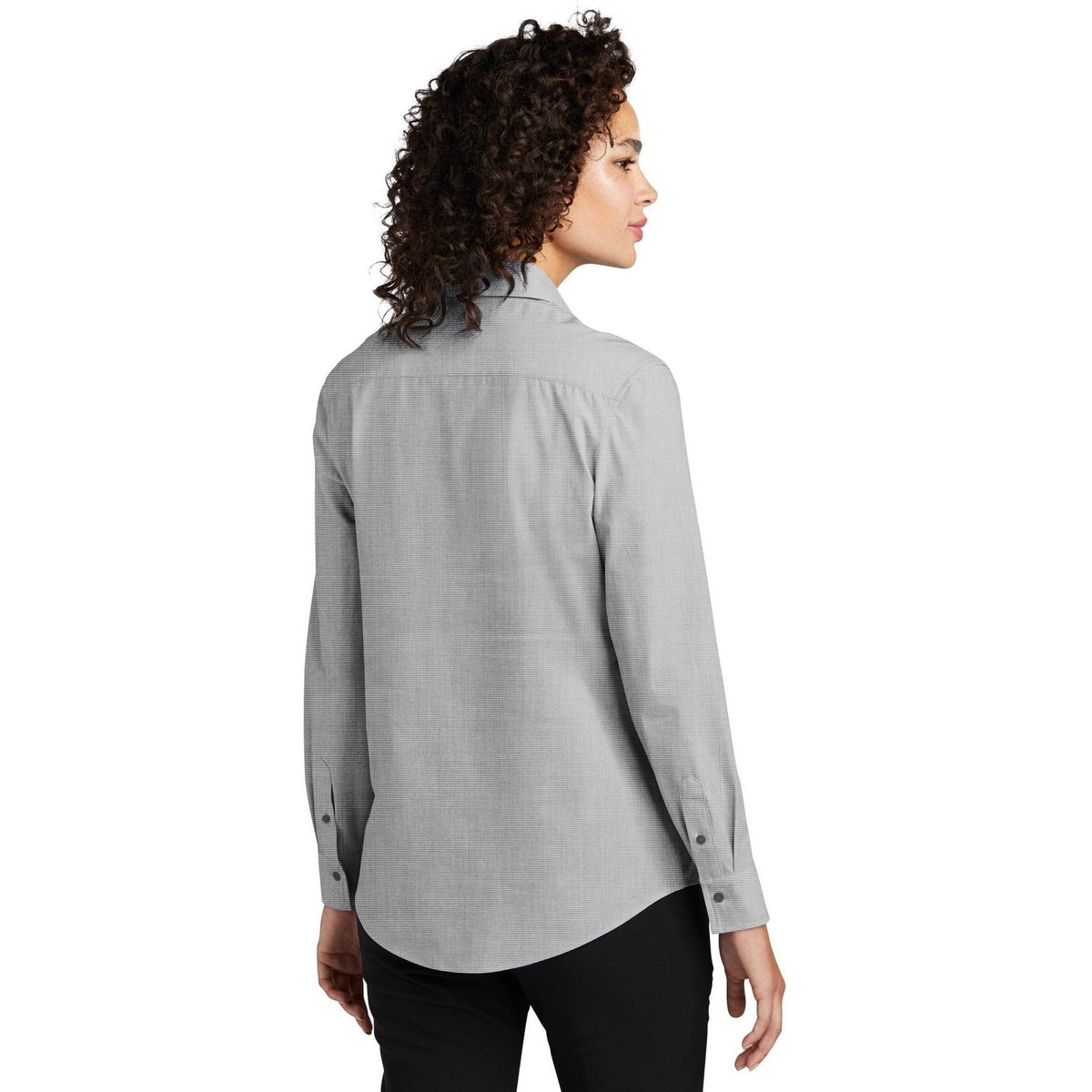 no-logo MERCER+METTLE Ladies Long Sleeve Stretch Woven Shirt-Regular-Mercer Mettle-Thread Logic