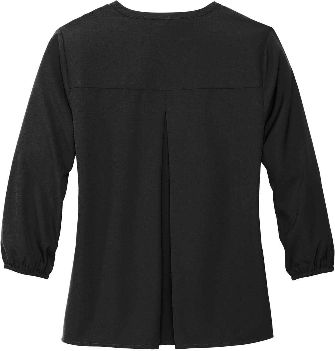 no-logo MERCER+METTLE Ladies Stretch Crepe 3/4-Sleeve Blouse-Regular-Mercer Mettle-Thread Logic