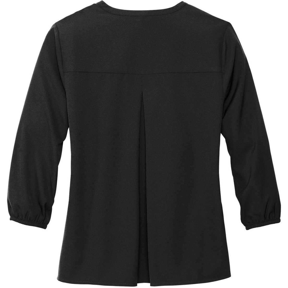no-logo MERCER+METTLE Ladies Stretch Crepe 3/4-Sleeve Blouse-Regular-Mercer Mettle-Thread Logic