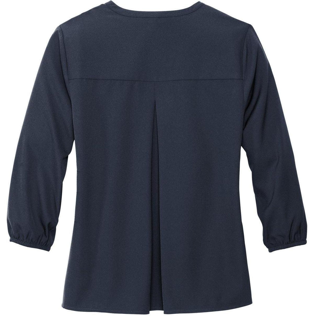 no-logo MERCER+METTLE Ladies Stretch Crepe 3/4-Sleeve Blouse-Regular-Mercer Mettle-Thread Logic