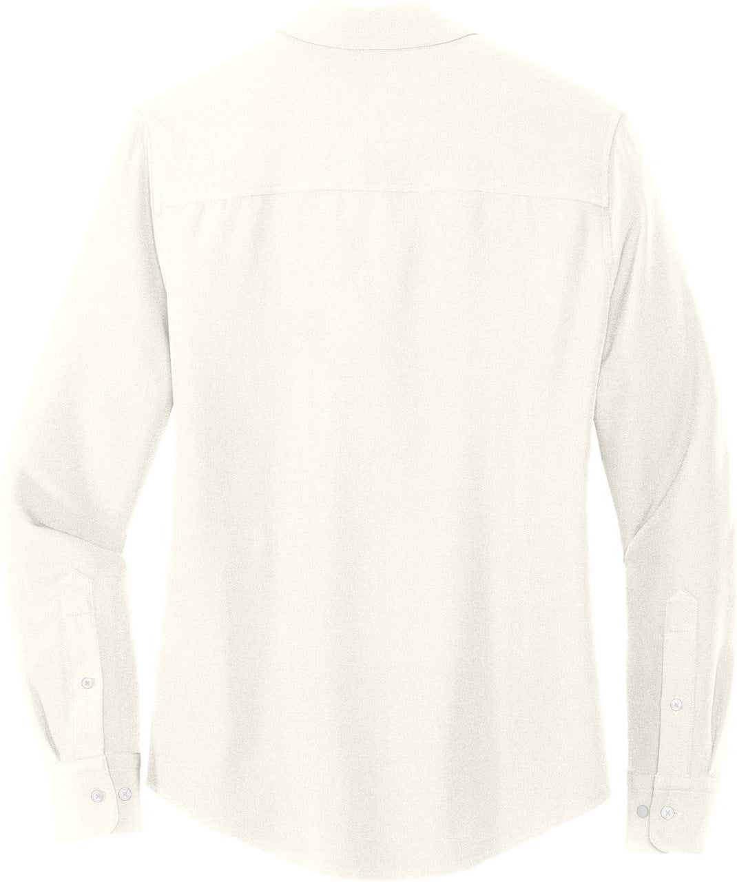 no-logo MERCER+METTLE Ladies Stretch Crepe Long Sleeve Camp Blouse-Regular-Mercer Mettle-Thread Logic