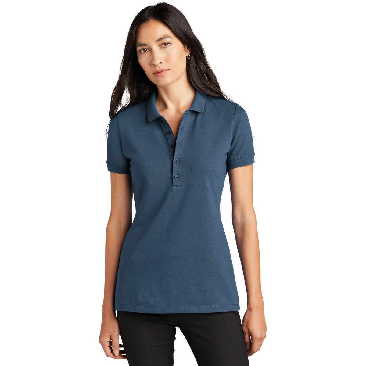 no-logo MERCER+METTLE Ladies Stretch Heavyweight Pique Polo-Regular-Mercer Mettle-Thread Logic