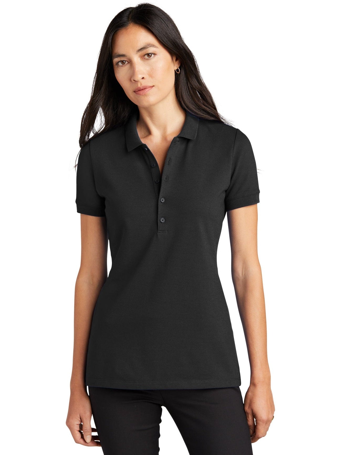 no-logo MERCER+METTLE Ladies Stretch Heavyweight Pique Polo-Regular-Mercer Mettle-Thread Logic