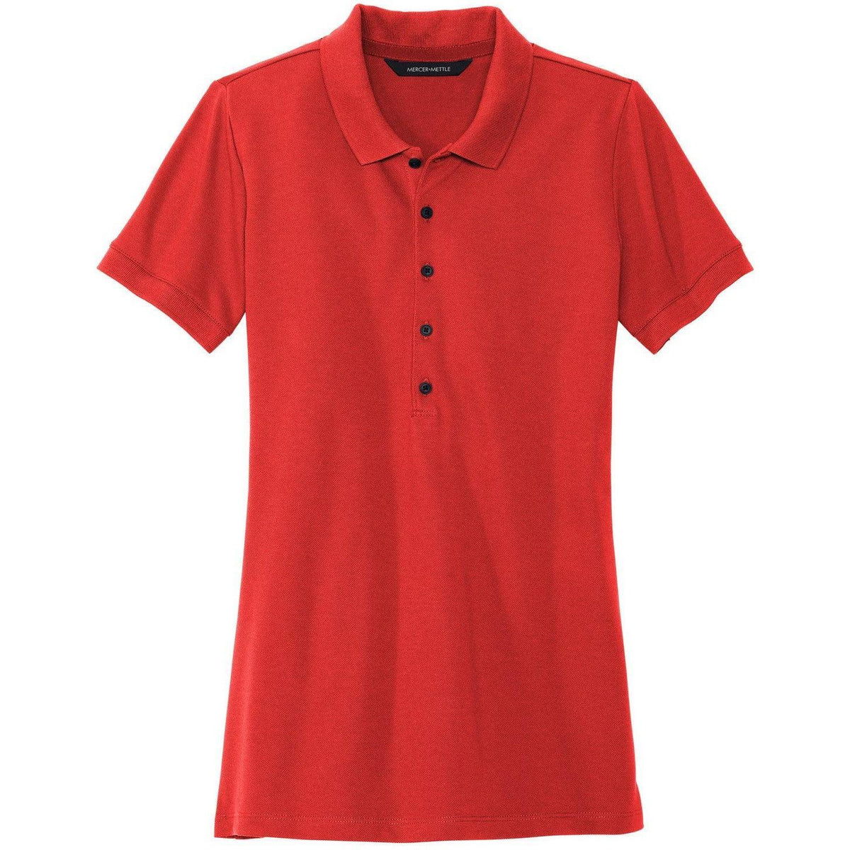no-logo MERCER+METTLE Ladies Stretch Heavyweight Pique Polo