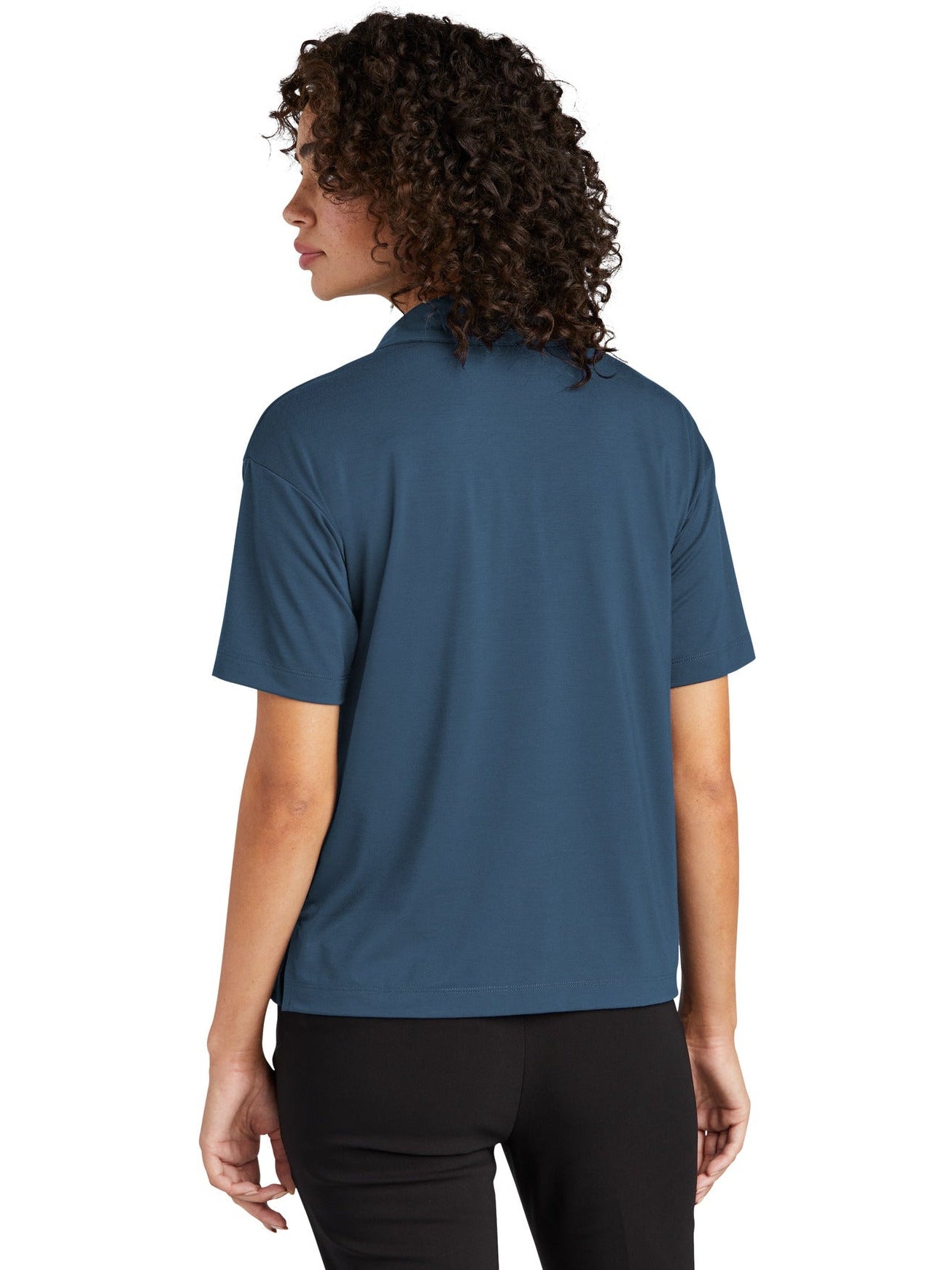 no-logo MERCER+METTLE Ladies Stretch Jersey Polo-Regular-Mercer Mettle-Thread Logic