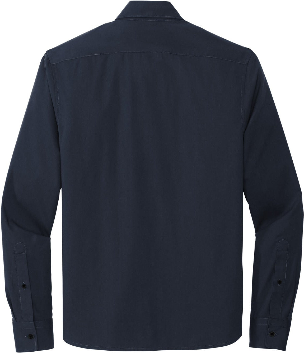 no-logo MERCER+METTLE Long Sleeve Stretch Woven Shirt-Regular-Mercer Mettle-Thread Logic