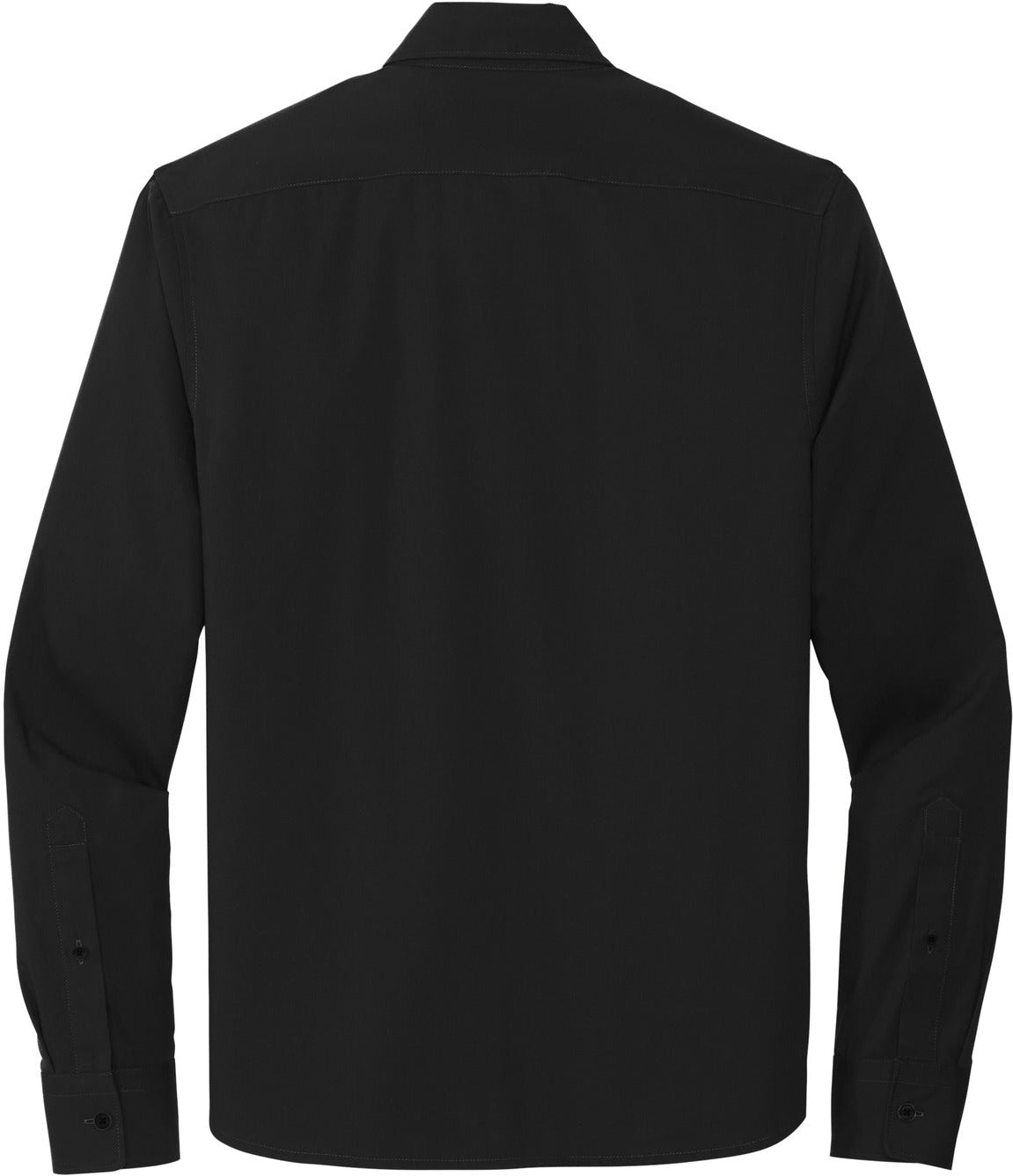 no-logo MERCER+METTLE Long Sleeve Stretch Woven Shirt-Regular-Mercer Mettle-Thread Logic