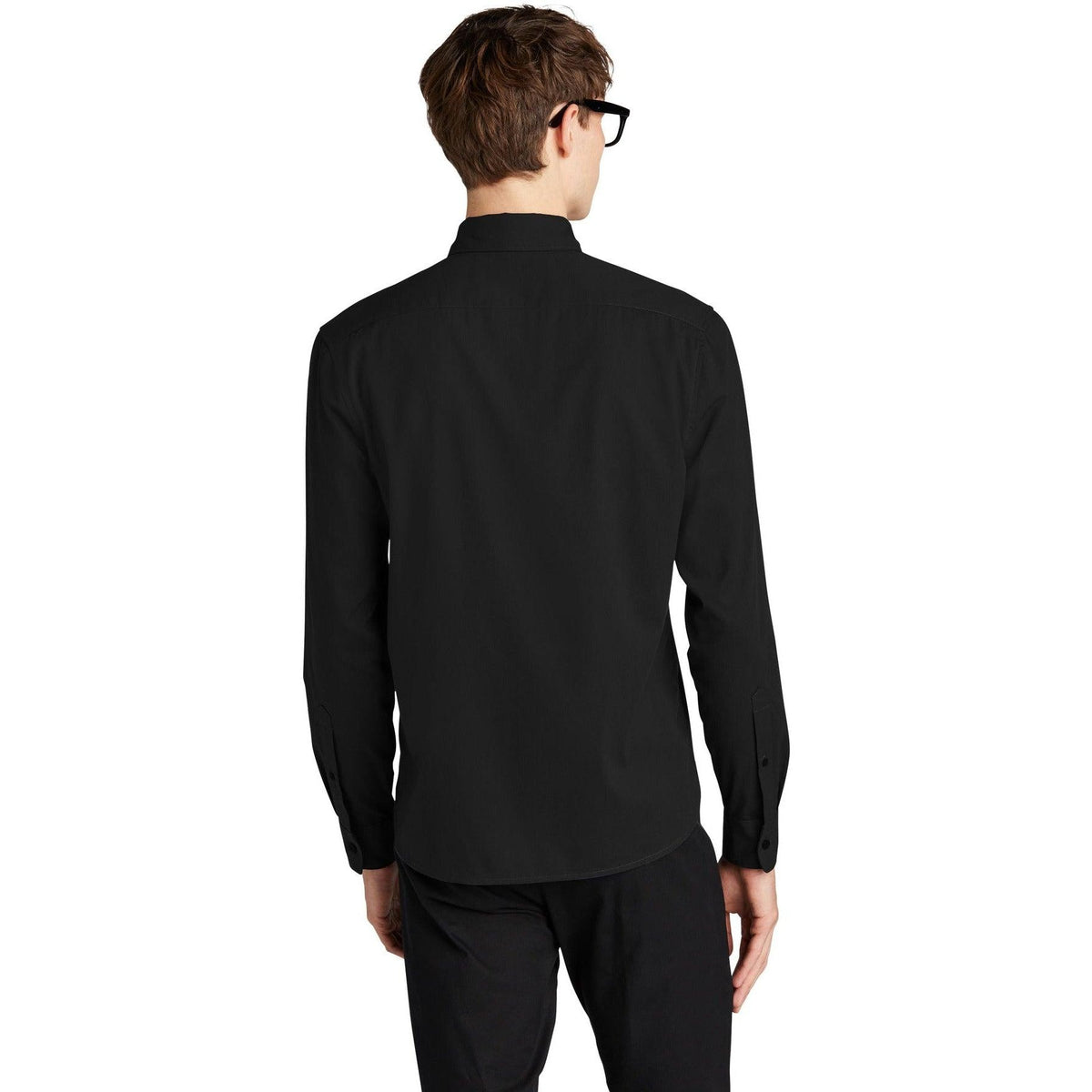 no-logo MERCER+METTLE Long Sleeve Stretch Woven Shirt-Regular-Mercer Mettle-Thread Logic