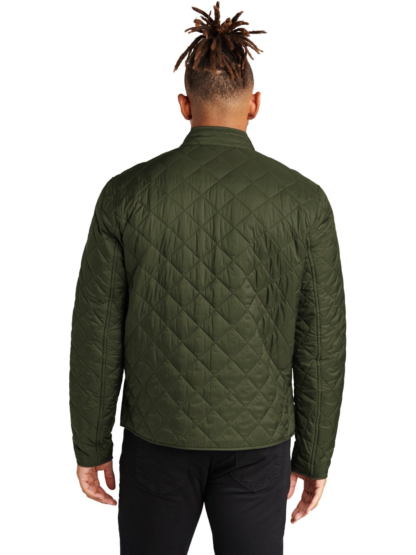 no-logo MERCER+METTLE Quilted Full-Zip Jacket-Regular-Mercer Mettle-Thread Logic