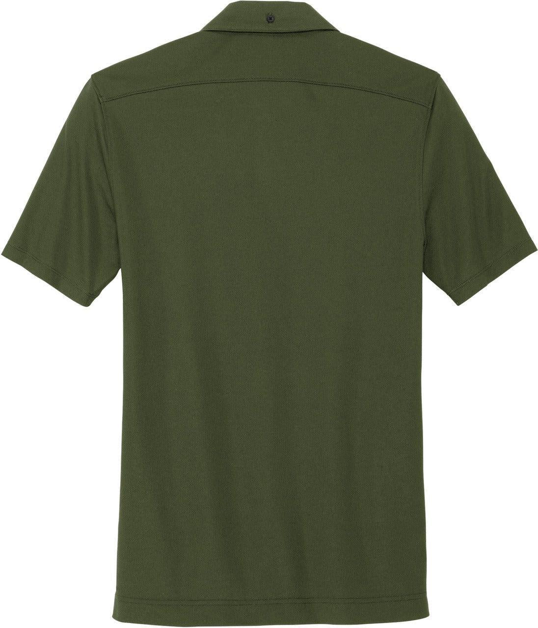 no-logo MERCER+METTLE Stretch Pique Full-Button Polo-Regular-Mercer Mettle-Thread Logic