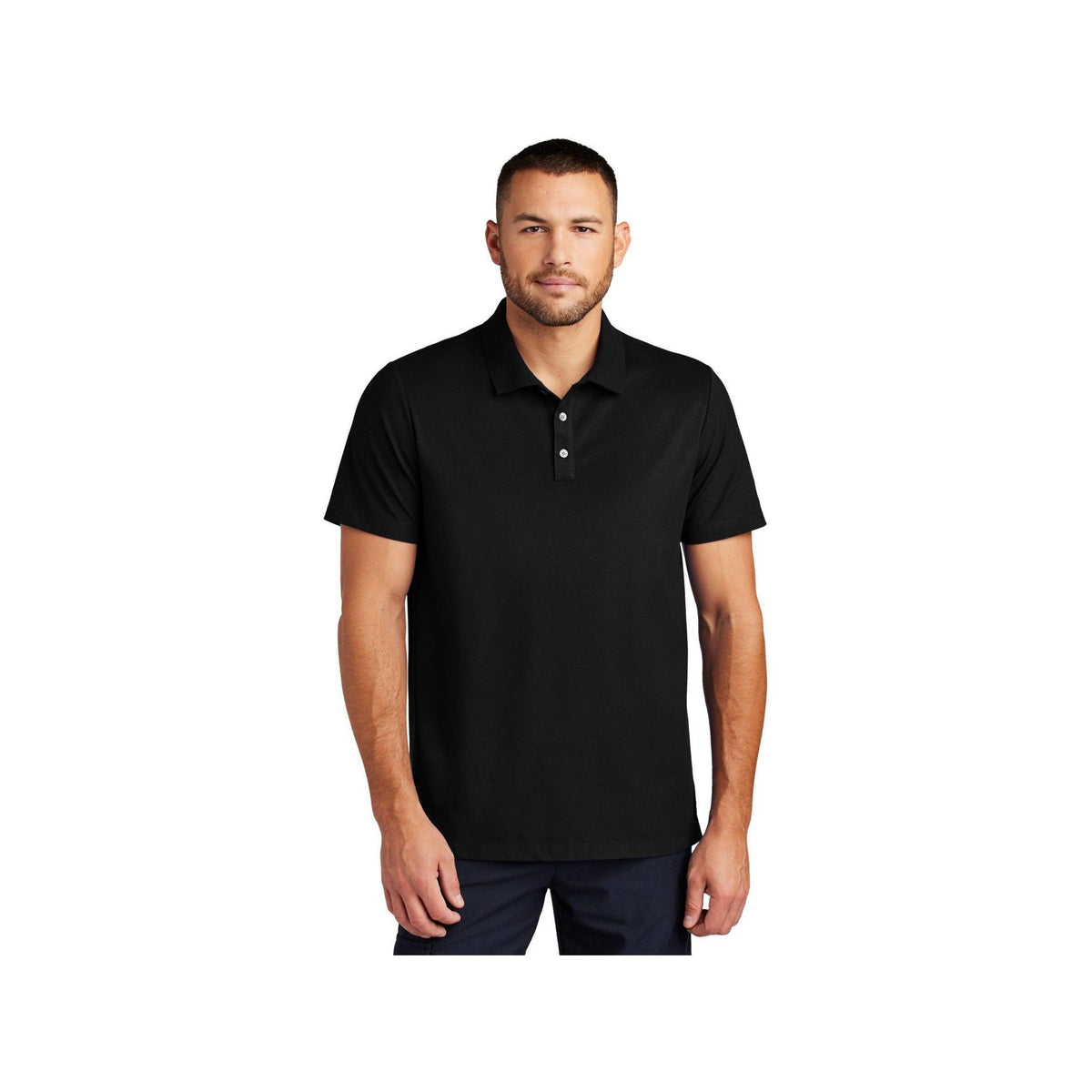 no-logo Mercer+Mettle Stretch Pique Polo-Mercer Mettle-Thread Logic