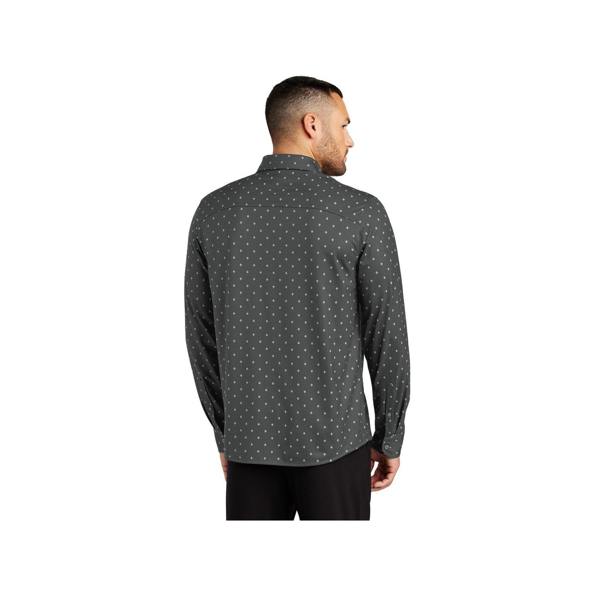 no-logo Mercer+Mettle Stretch Jersey Long Sleeve Shirt-Mercer Mettle-Thread Logic