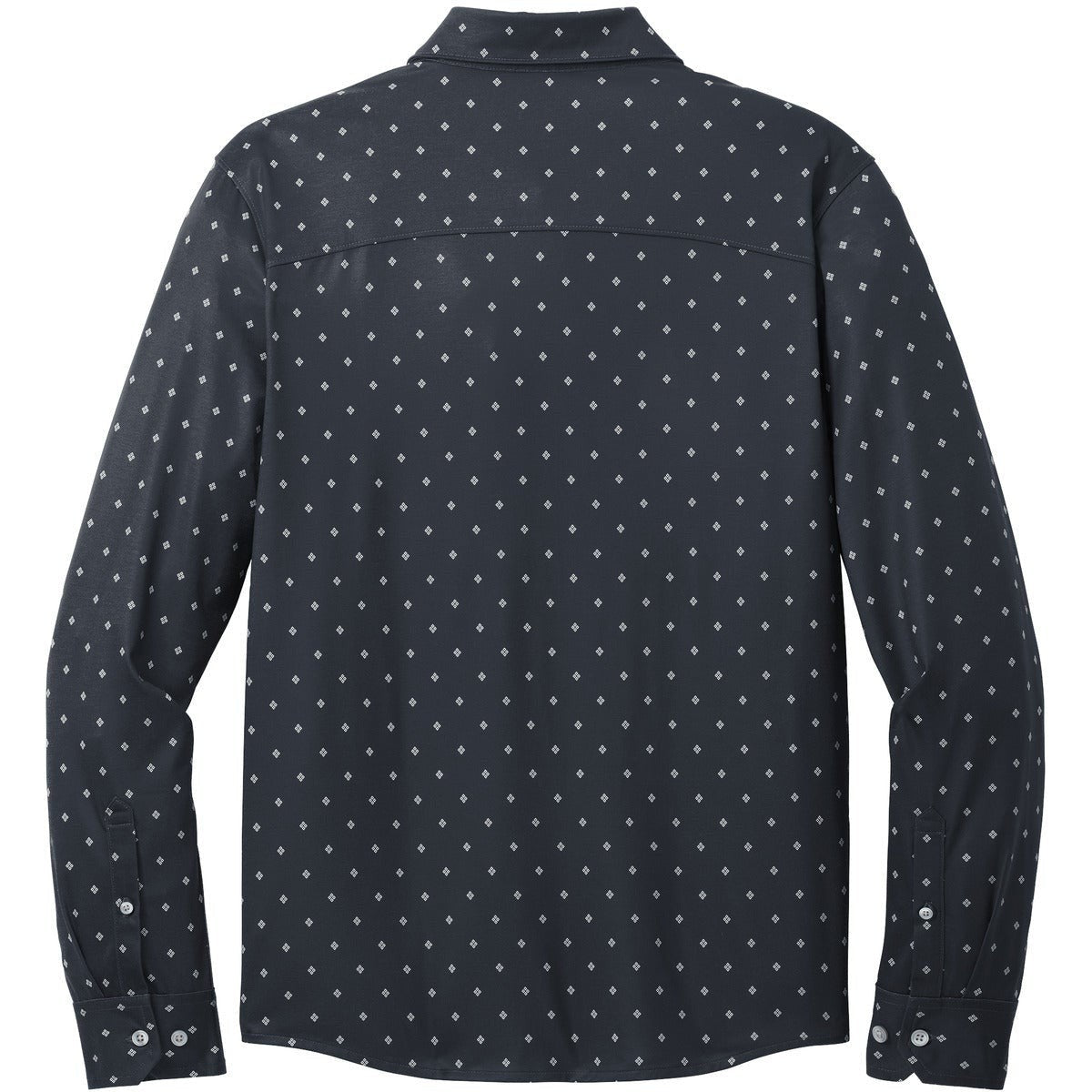 no-logo Mercer+Mettle Stretch Jersey Long Sleeve Shirt-Mercer Mettle-Thread Logic