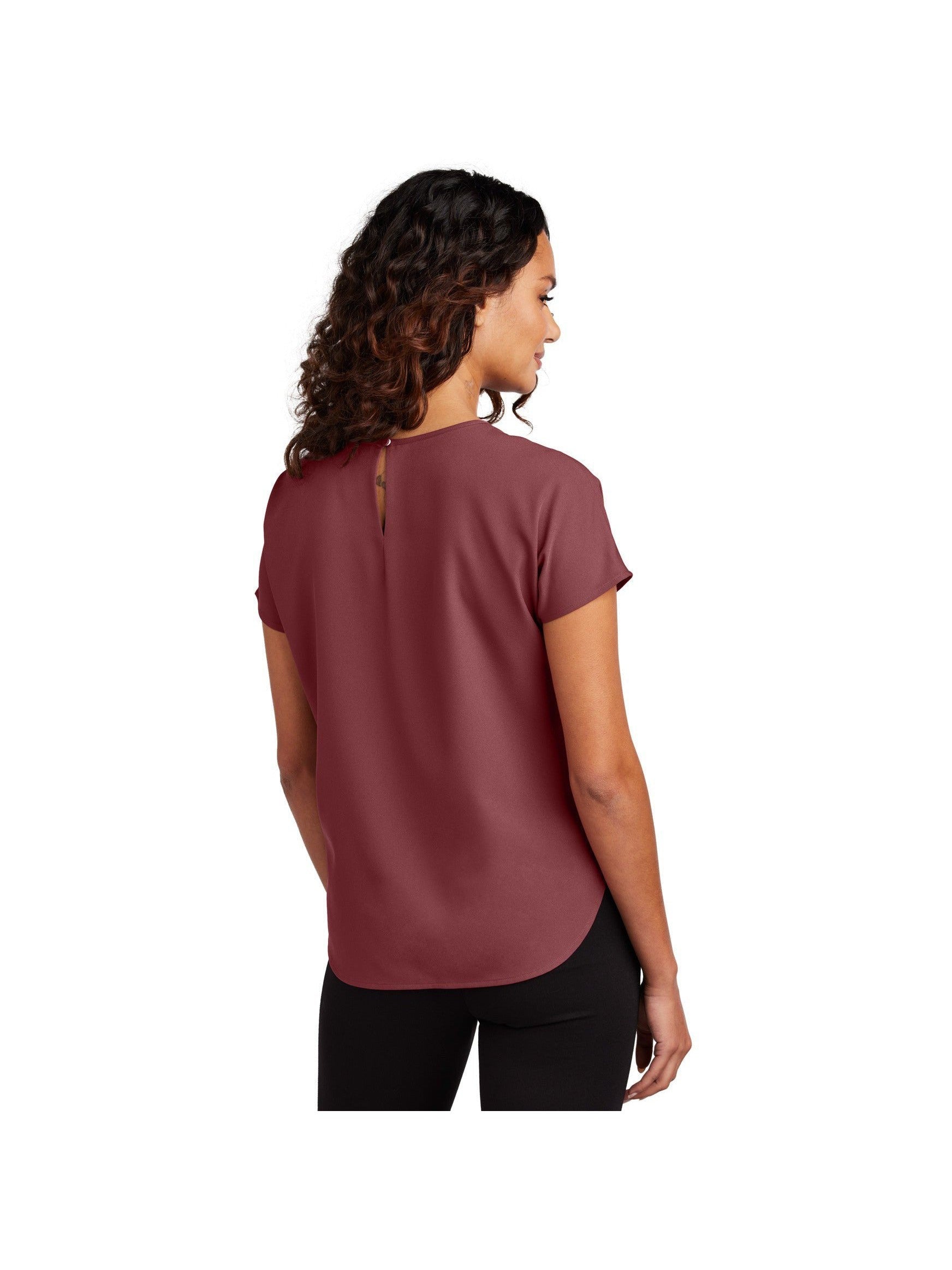 no-logo Mercer+Mettle Ladies Stretch Crepe Crew-Mercer Mettle-Thread Logic