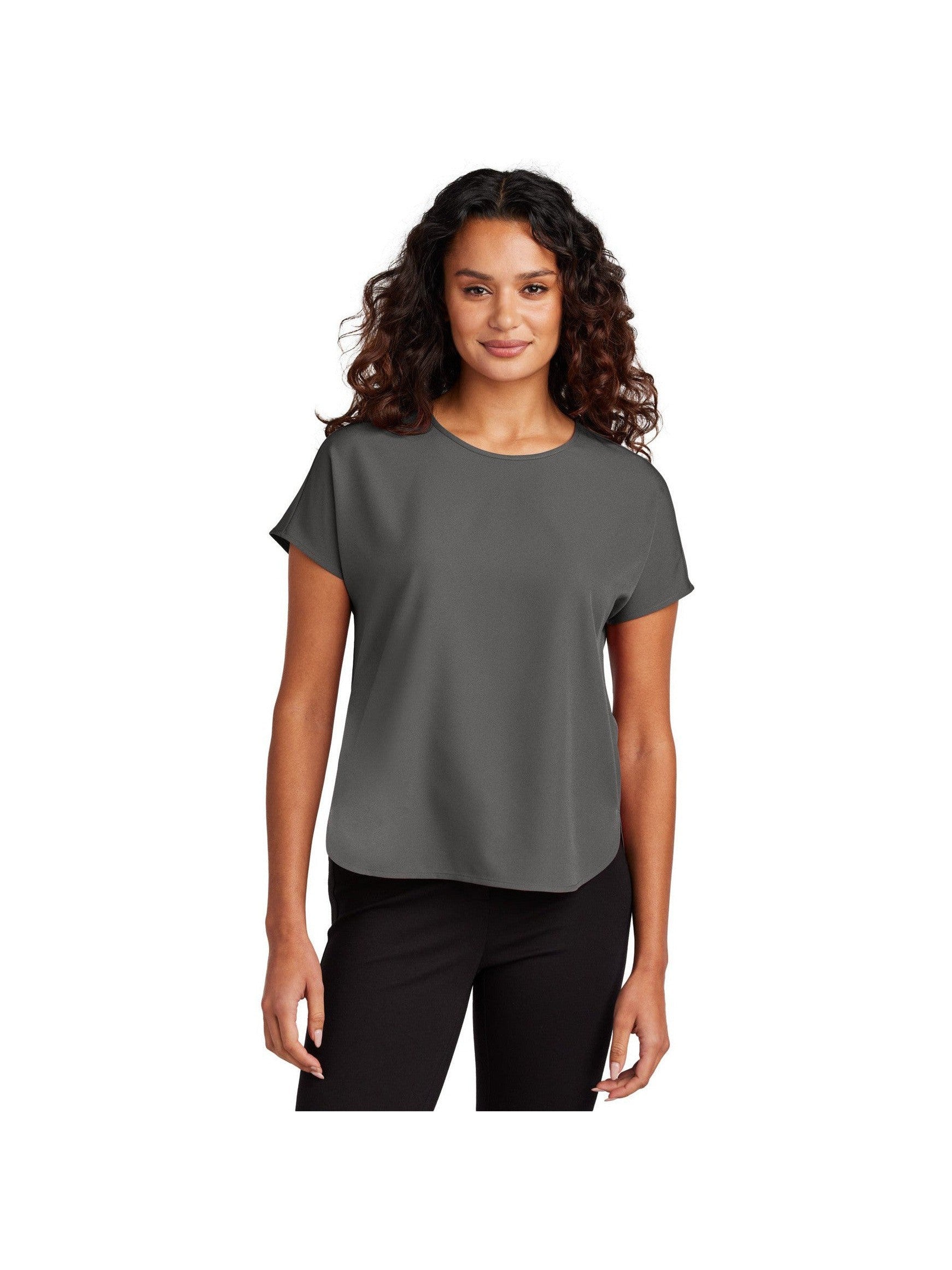no-logo Mercer+Mettle Ladies Stretch Crepe Crew-Mercer Mettle-Thread Logic