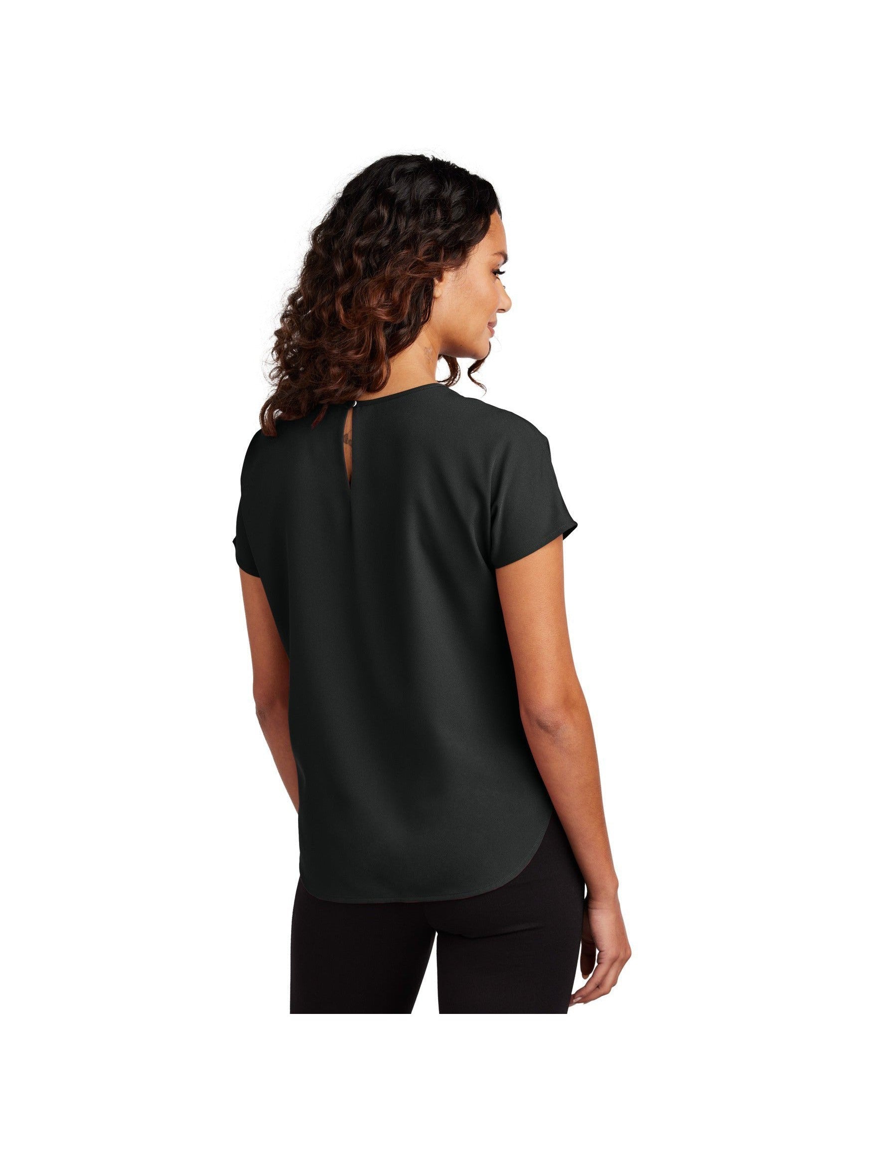 no-logo Mercer+Mettle Ladies Stretch Crepe Crew-Mercer Mettle-Thread Logic