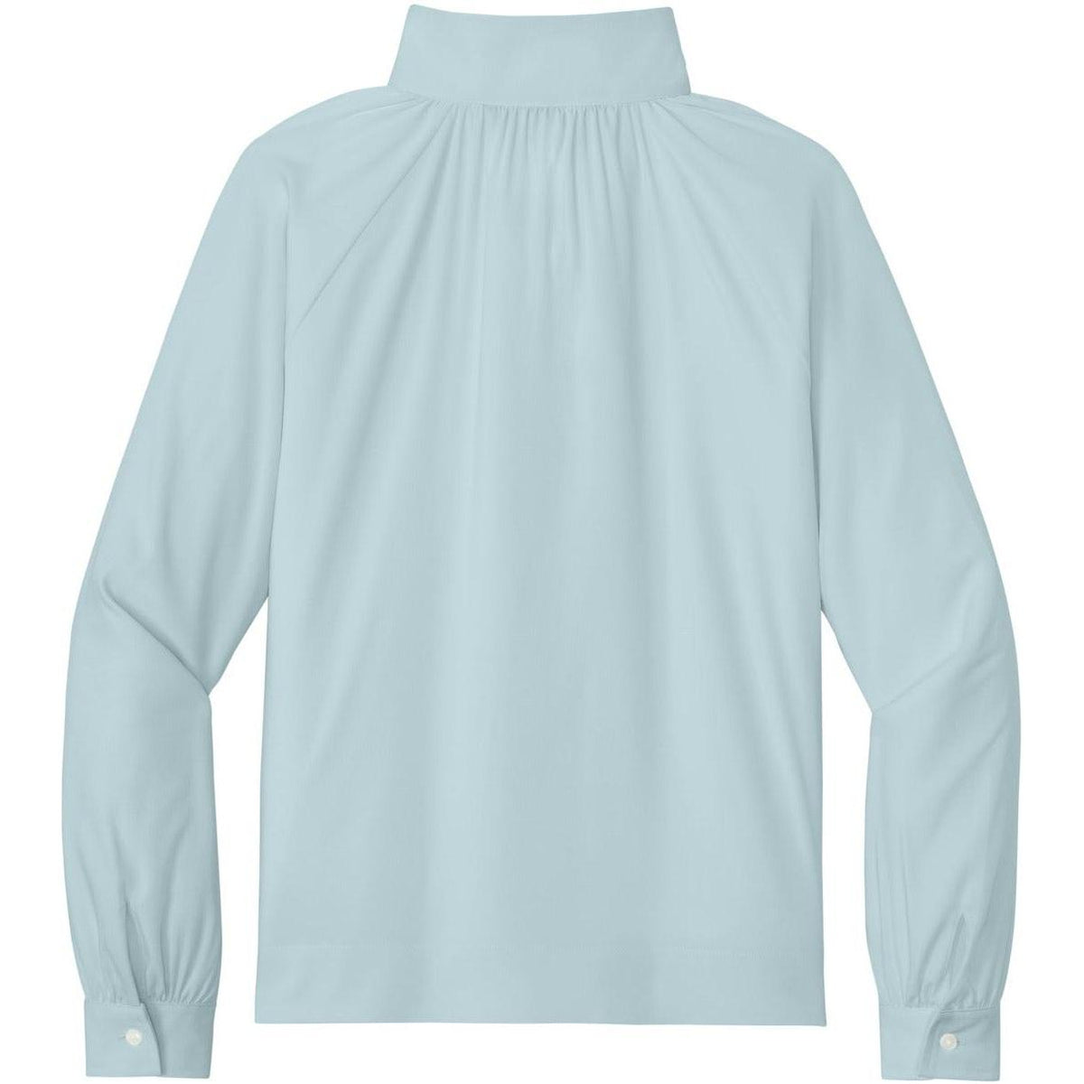 no-logo Mercer+Mettle Women's Long Sleeve Buttery Soft Popover Blouse