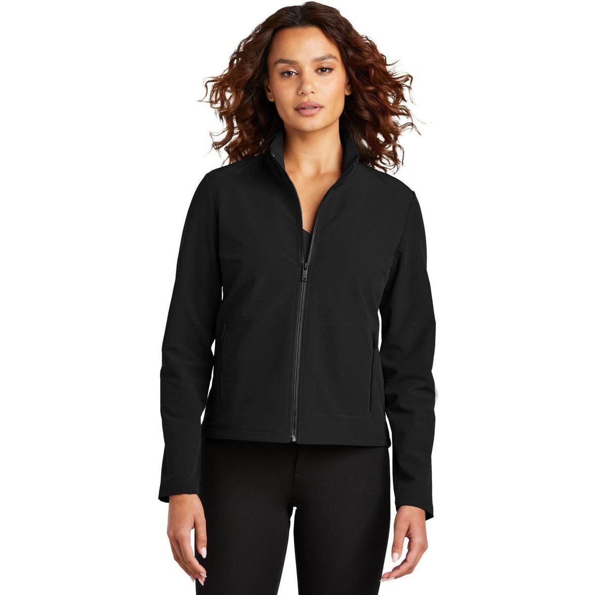 no-logo Mercer+Mettle Women's Stretch Soft Shell Jacket-Mercer+Mettle-Thread Logic