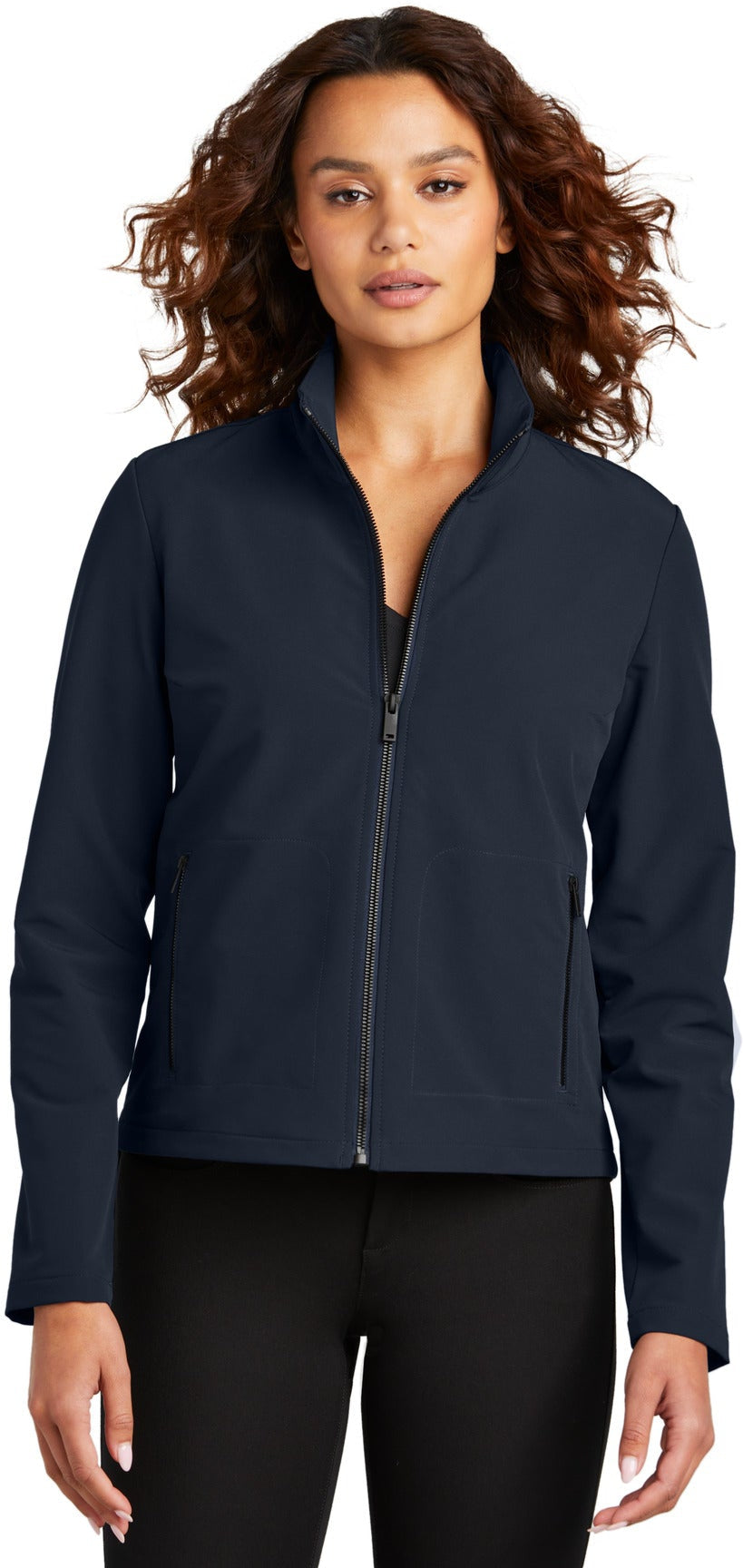 no-logo Mercer+Mettle Women's Stretch Soft Shell Jacket-Mercer+Mettle-Thread Logic
