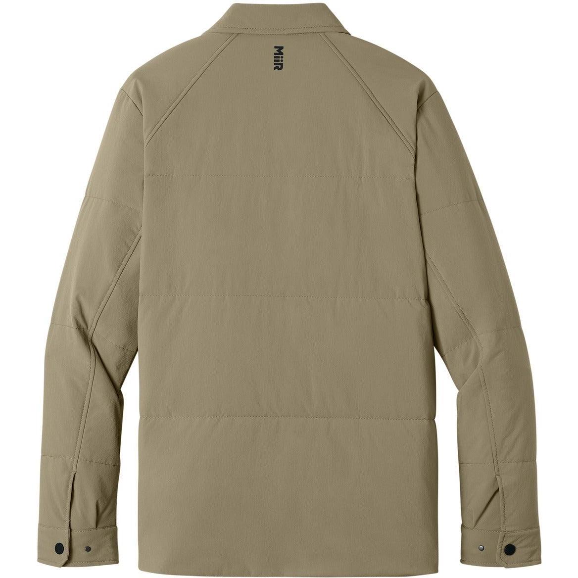no-logo MiiR Sashiko Stretch Puffy Shacket