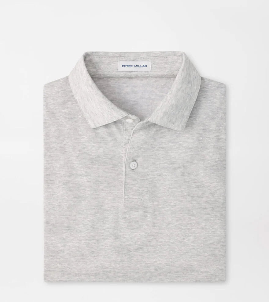 no-logo Peter Millar Sanibel Polo-Peter Millar-Gale Grey-S-Thread Logic