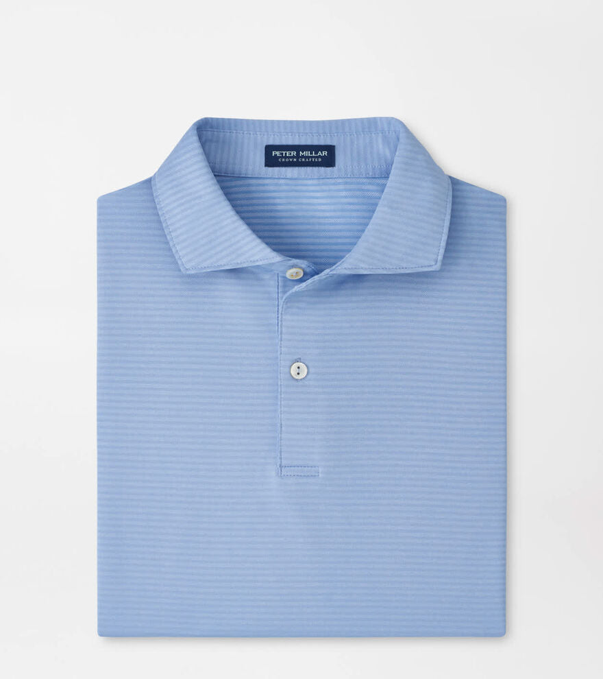 no-logo Peter Millar Empire Performance Jersey Polo-Peter Millar-Iris Mist-S-Thread Logic