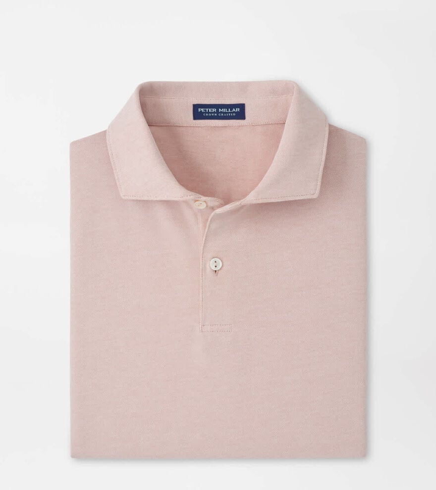 no-logo Peter Millar Albatross Cotton-Blend Piqué Polo-Peter Millar-Faded Scarlet-S-Thread Logic