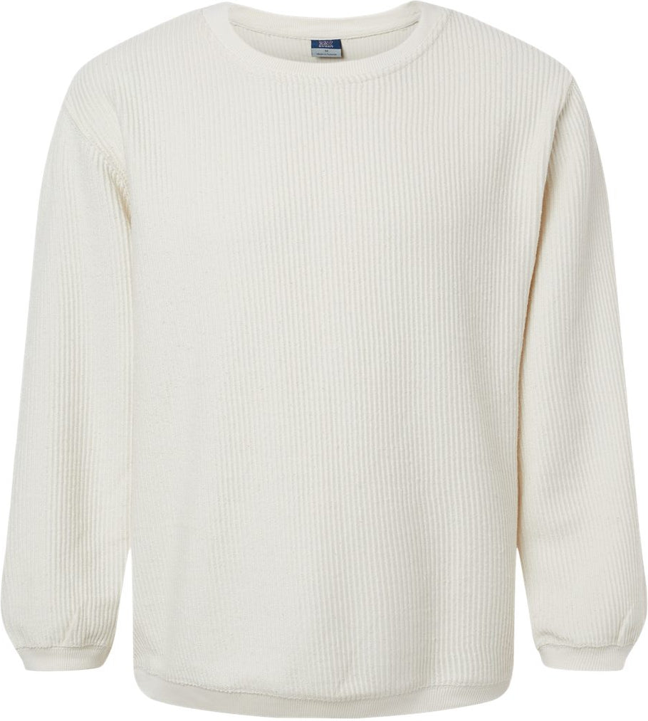 MV Sport Corded Crewneck Pullover-Apparel-MV Sport-Ivory-S-Thread Logic