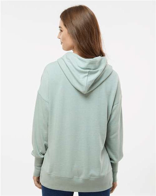 no-logo MV Sport Ladies French Terry Hooded Sweatshirt-Apparel-MV Sport-Thread Logic