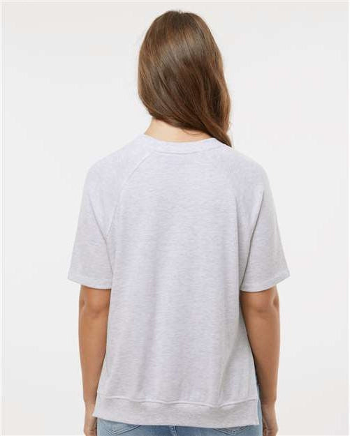 no-logo MV Sport Ladies French Terry Short Sleeve Crewneck Pullover-Apparel-MV Sport-Thread Logic