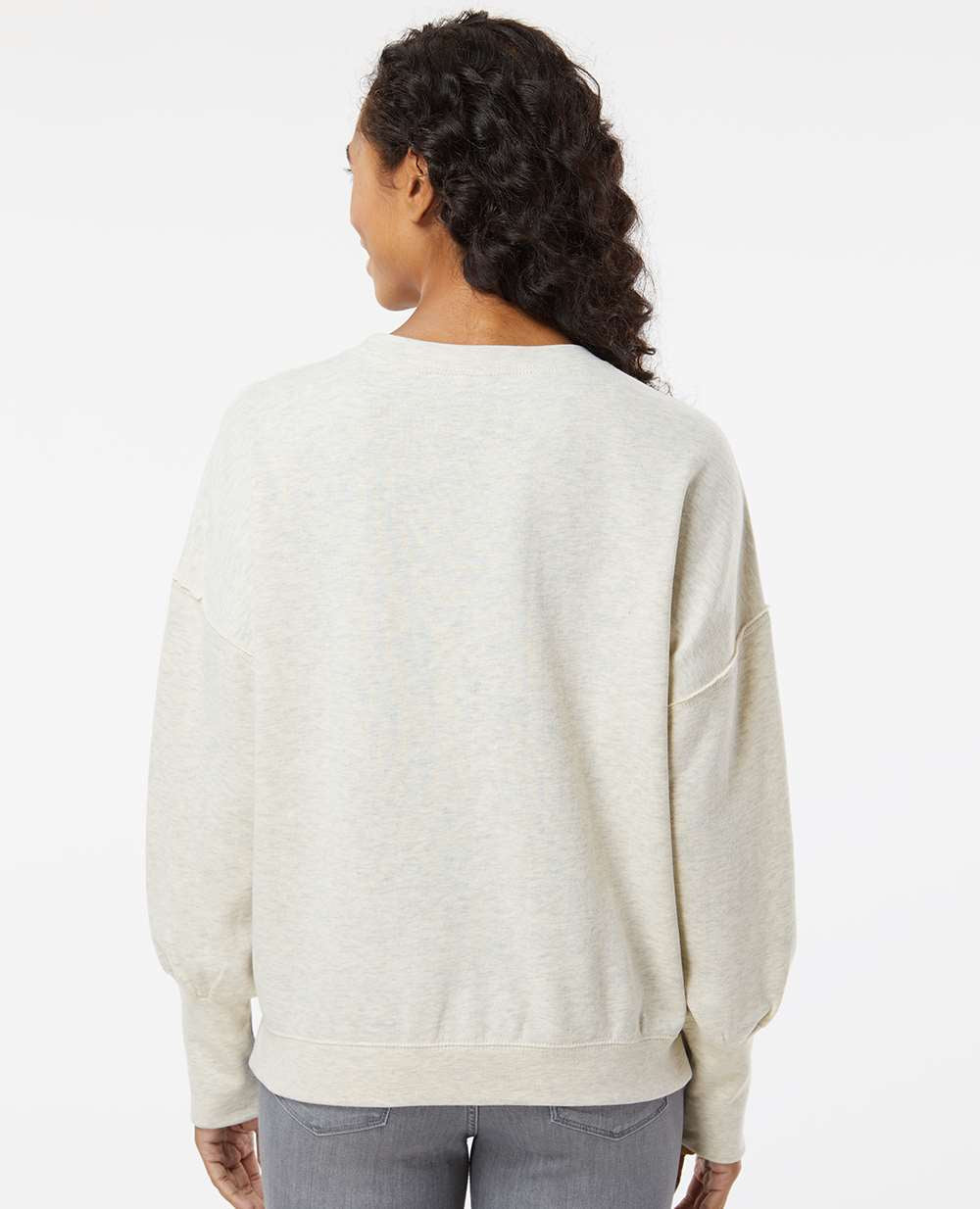 no-logo MV Sport Ladies Sueded Fleece Crewneck Sweatshirt-Fleece-MV Sport-Thread Logic