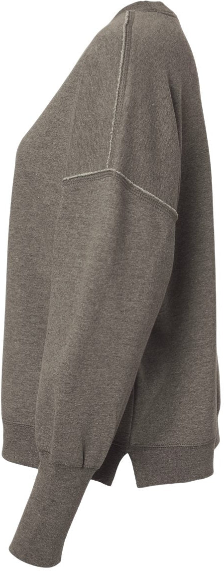 no-logo MV Sport Ladies Sueded Fleece Crewneck Sweatshirt-Fleece-MV Sport-Thread Logic