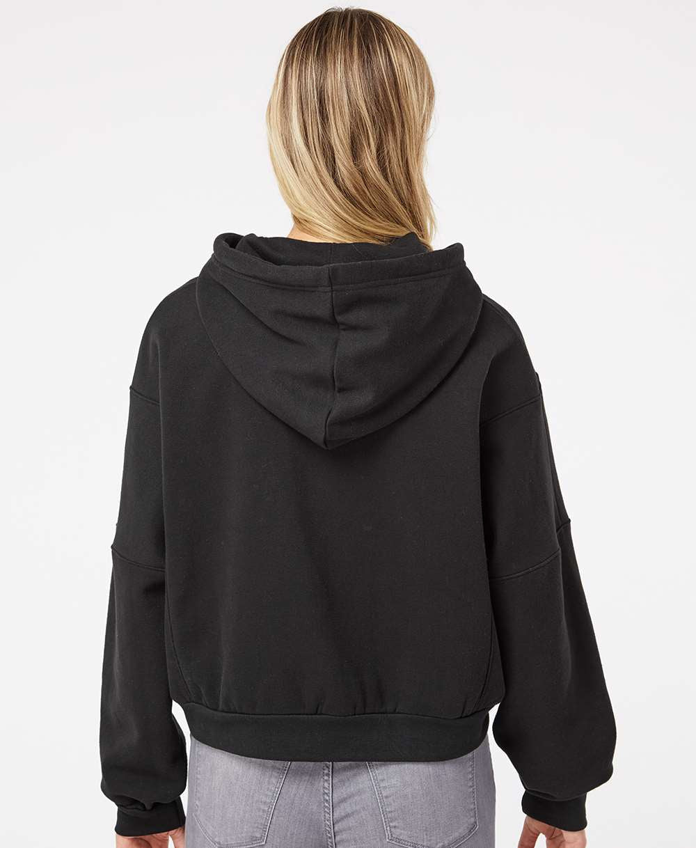 no-logo MV Sport Ladies Sueded Fleece Cropped Hooded Sweatshirt-Fleece-MV Sport-Thread Logic