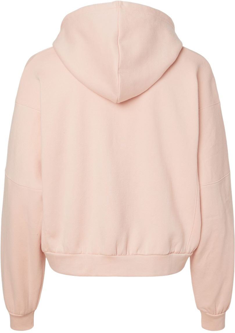 no-logo MV Sport Ladies Sueded Fleece Cropped Hooded Sweatshirt-Fleece-MV Sport-Thread Logic
