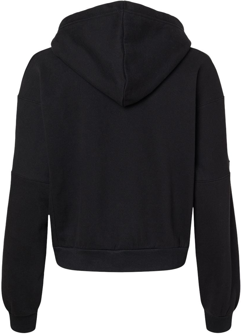 no-logo MV Sport Ladies Sueded Fleece Cropped Hooded Sweatshirt-Fleece-MV Sport-Thread Logic