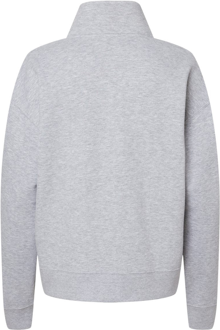 no-logo MV Sport Ladies Sueded Fleece Quarter-Zip Sweatshirt-Fleece-MV Sport-Thread Logic