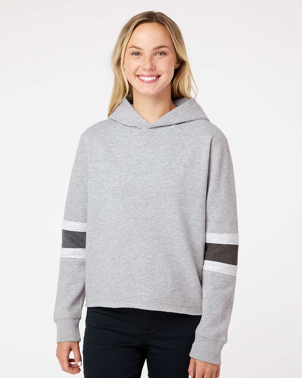 no-logo MV Sport Ladies Sueded Fleece Thermal Lined Hooded Sweatshirt-Fleece-MV Sport-Thread Logic