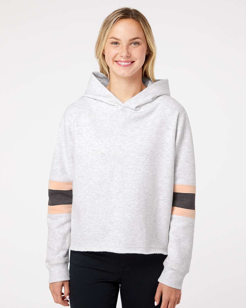 no-logo MV Sport Ladies Sueded Fleece Thermal Lined Hooded Sweatshirt-Fleece-MV Sport-Thread Logic