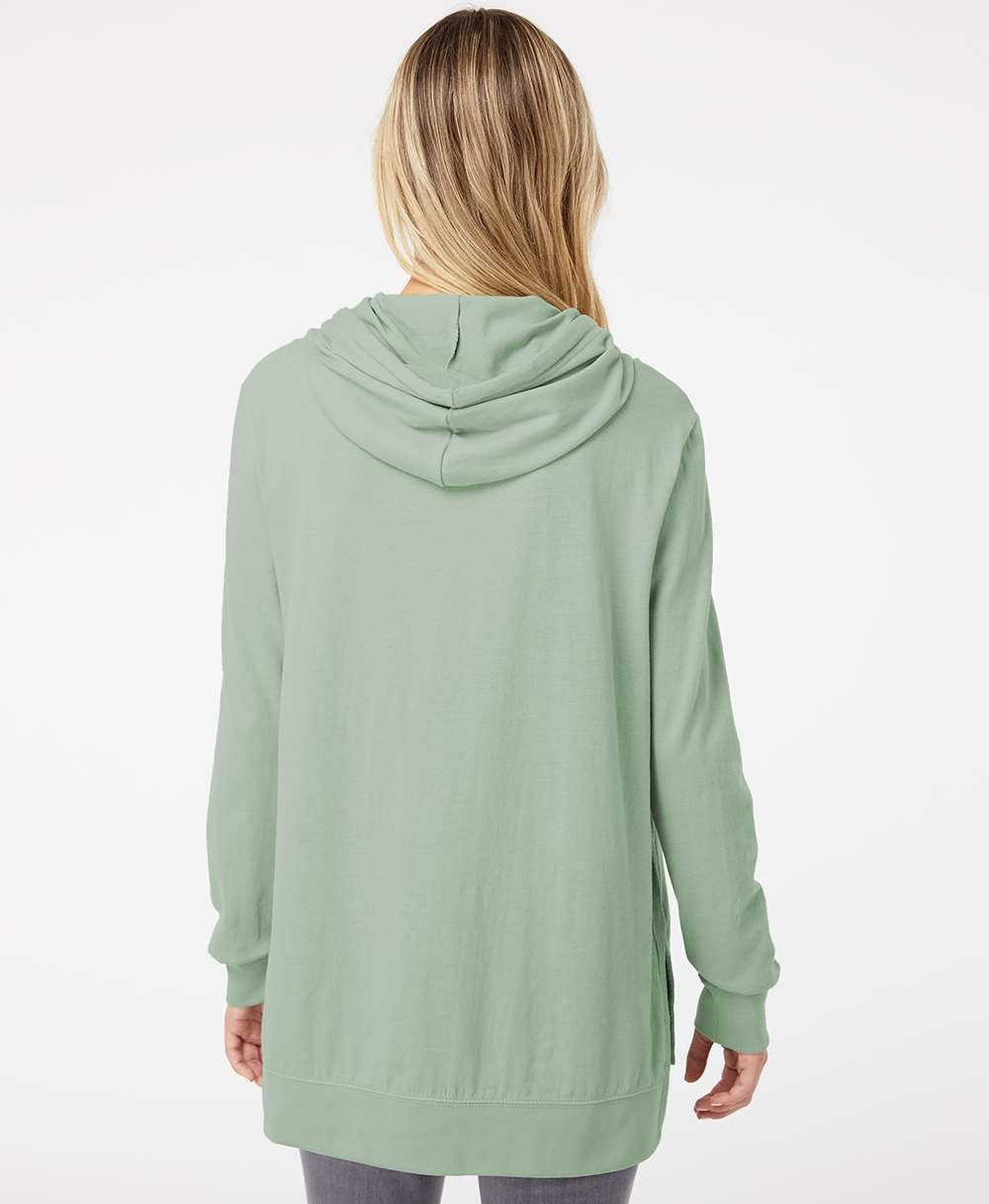 no-logo MV Sport Ladies Sueded Jersey Hooded Sweatshirt-Fleece-MV Sport-Thread Logic