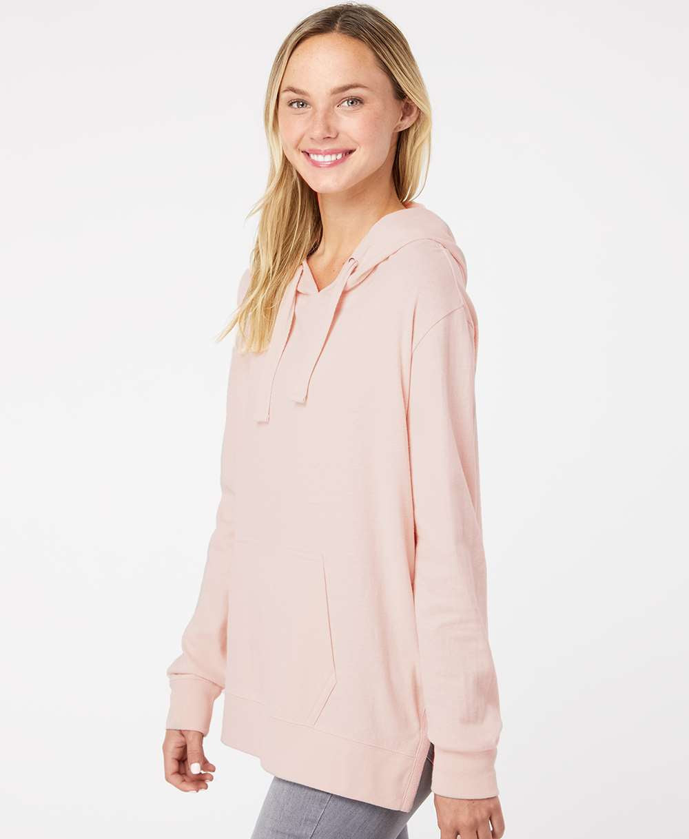 no-logo MV Sport Ladies Sueded Jersey Hooded Sweatshirt-Fleece-MV Sport-Thread Logic