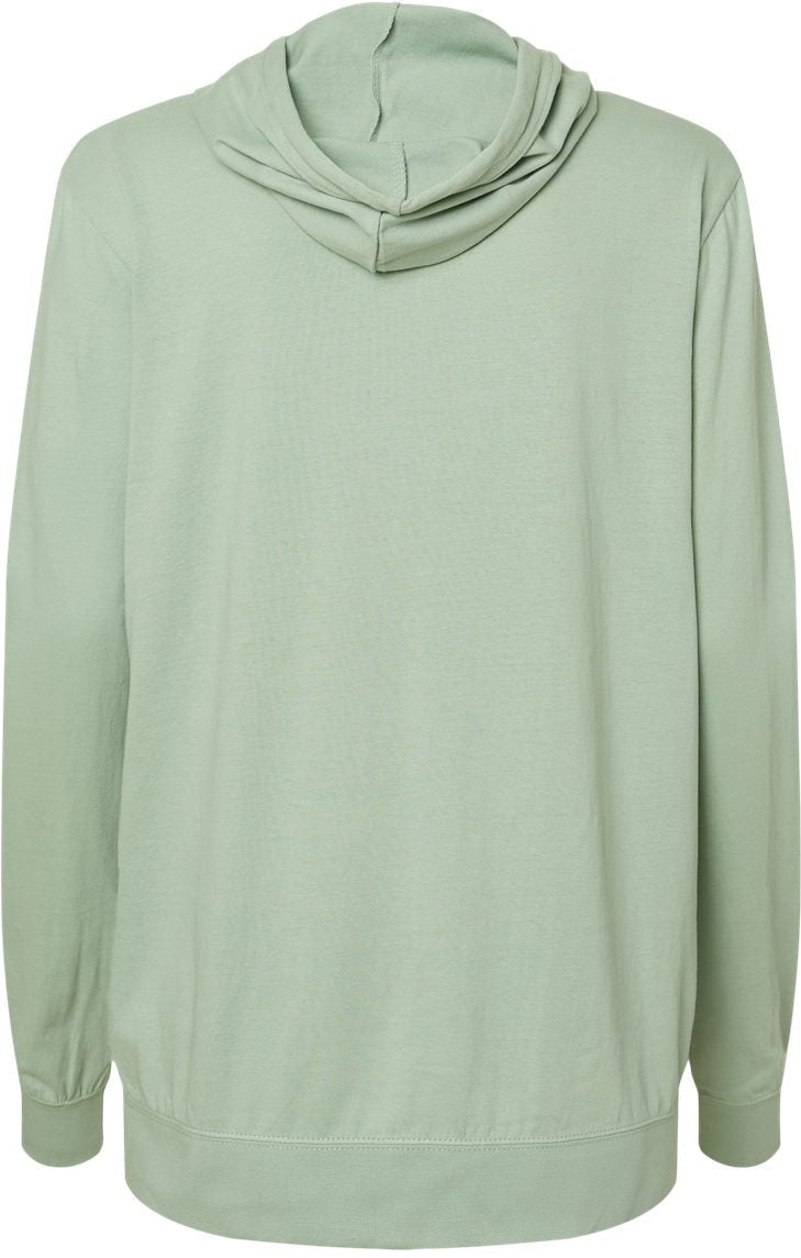 no-logo MV Sport Ladies Sueded Jersey Hooded Sweatshirt-Fleece-MV Sport-Thread Logic