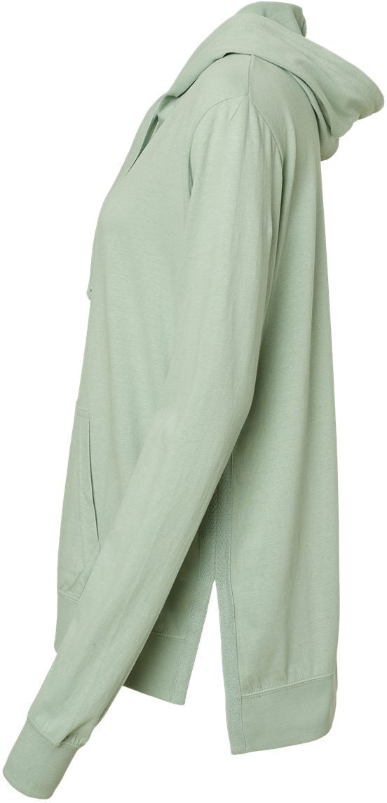 no-logo MV Sport Ladies Sueded Jersey Hooded Sweatshirt-Fleece-MV Sport-Thread Logic