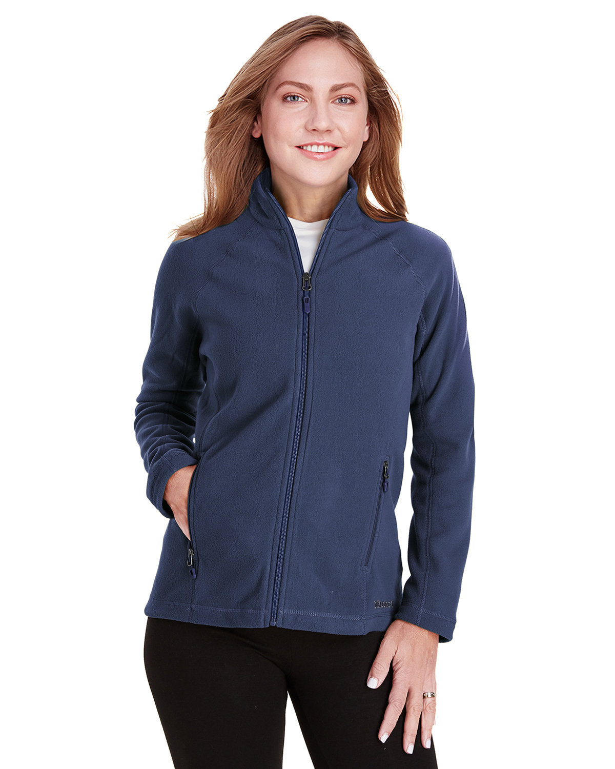 Marmot Ladies Rocklin Fleece Jacket-Ladies Jackets-Marmot-Artic Navy-XS-Thread Logic