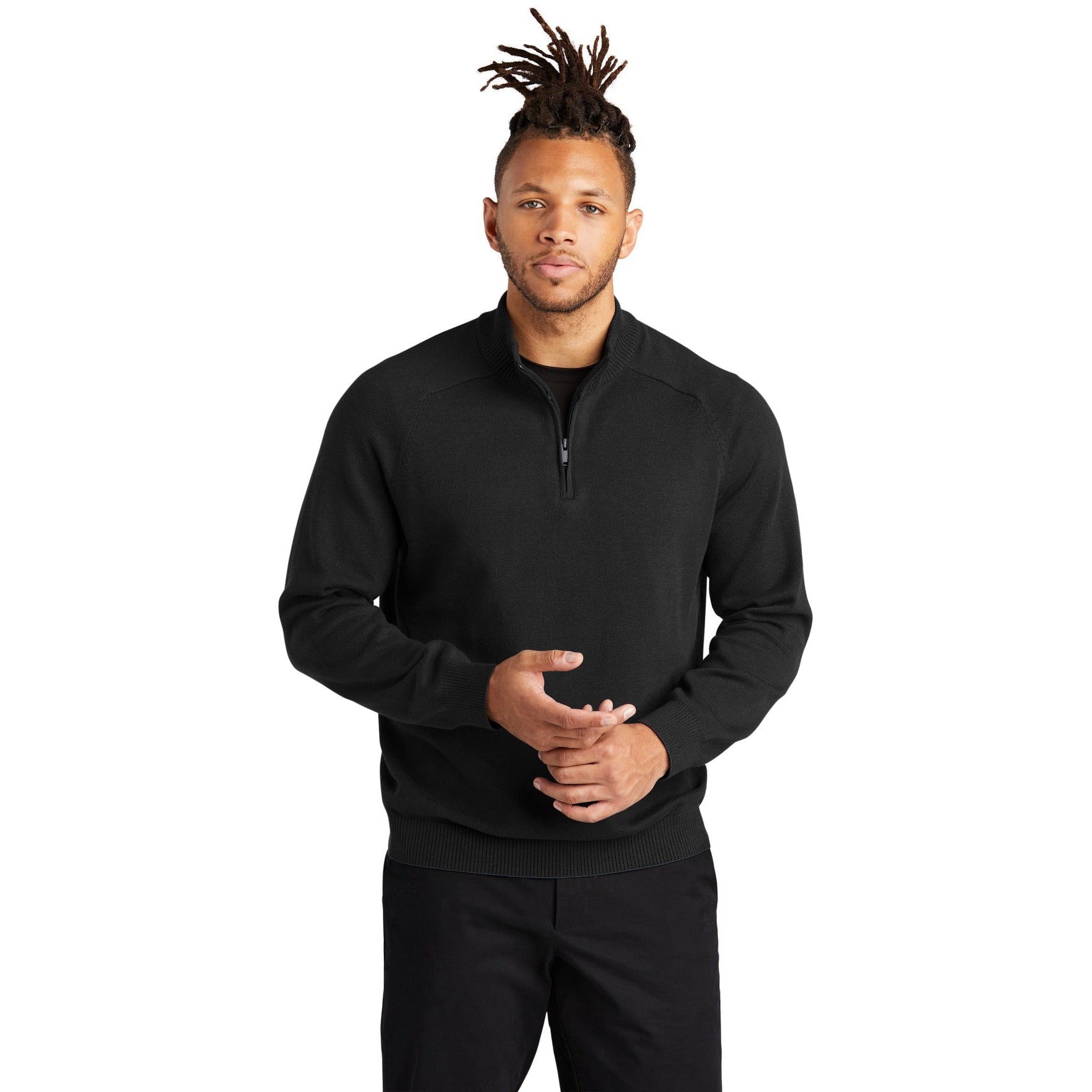 no-logo Mercer+Mettle 1/4-Zip Sweater-Apparel-Mercer Mettle-Thread Logic