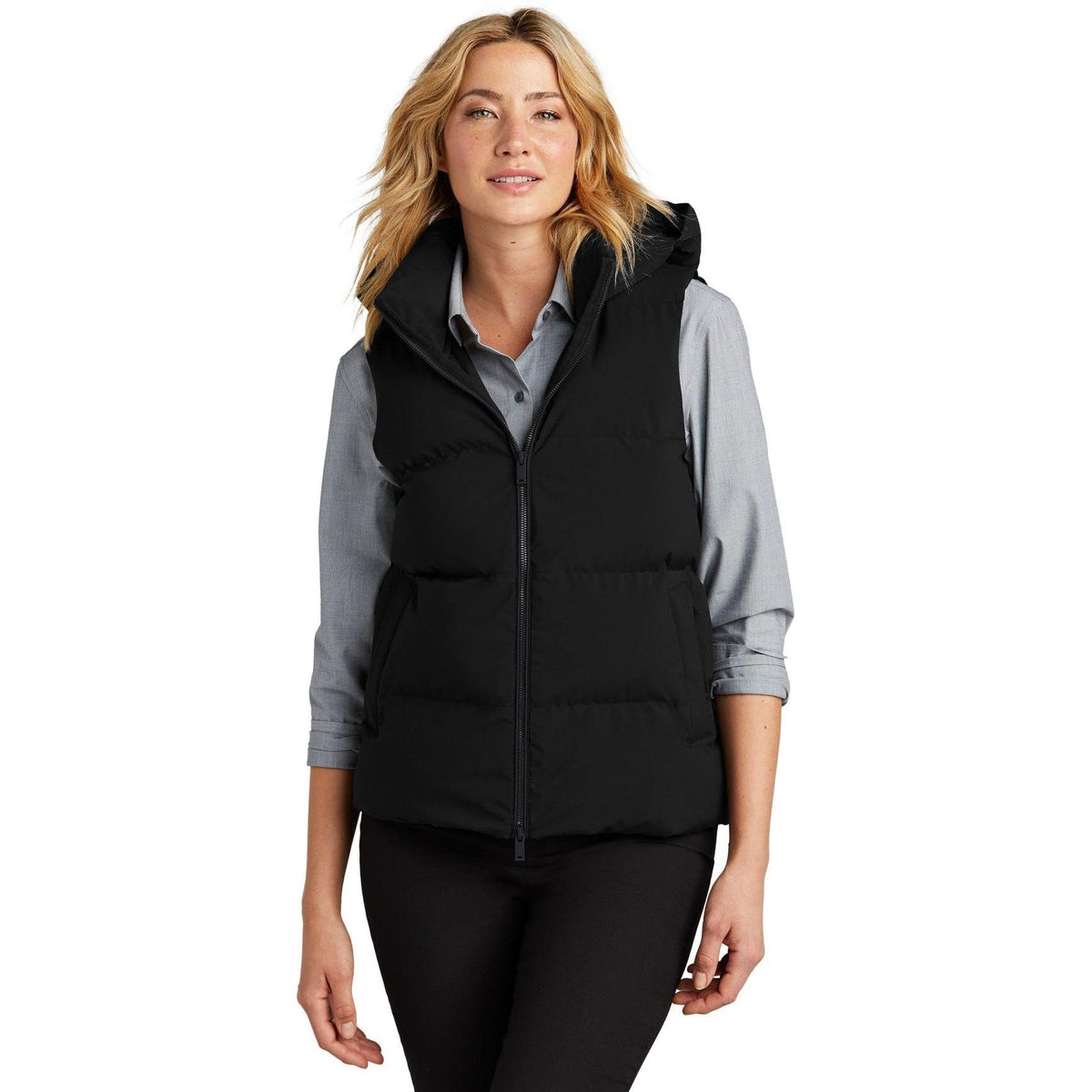 no-logo Mercer+Mettle Ladies Puffy Vest-Regular-Mercer Mettle-Thread Logic