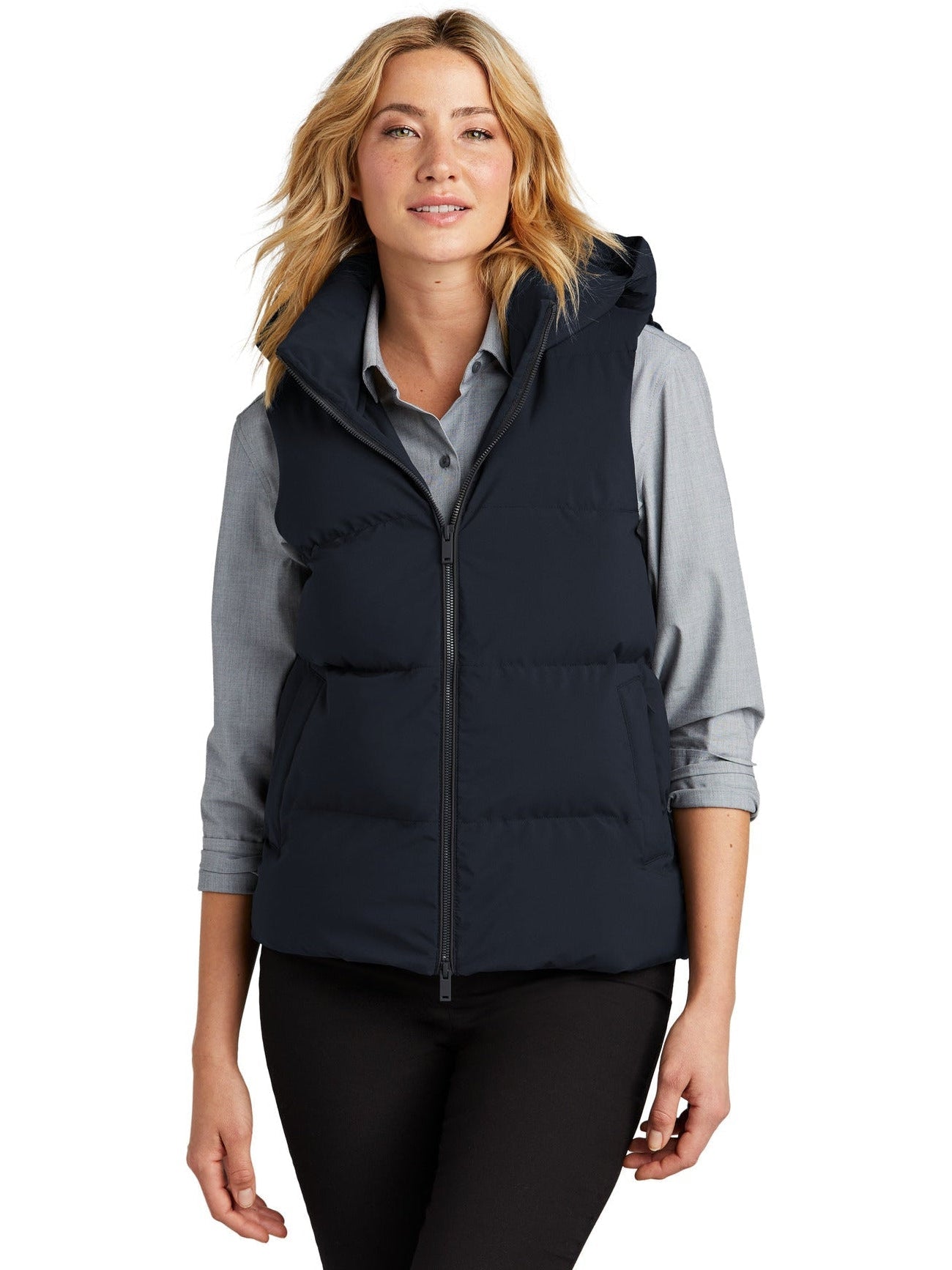 no-logo Mercer+Mettle Ladies Puffy Vest-Regular-Mercer Mettle-Thread Logic
