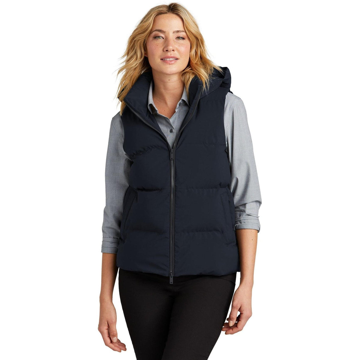 no-logo Mercer+Mettle Ladies Puffy Vest-Regular-Mercer Mettle-Thread Logic