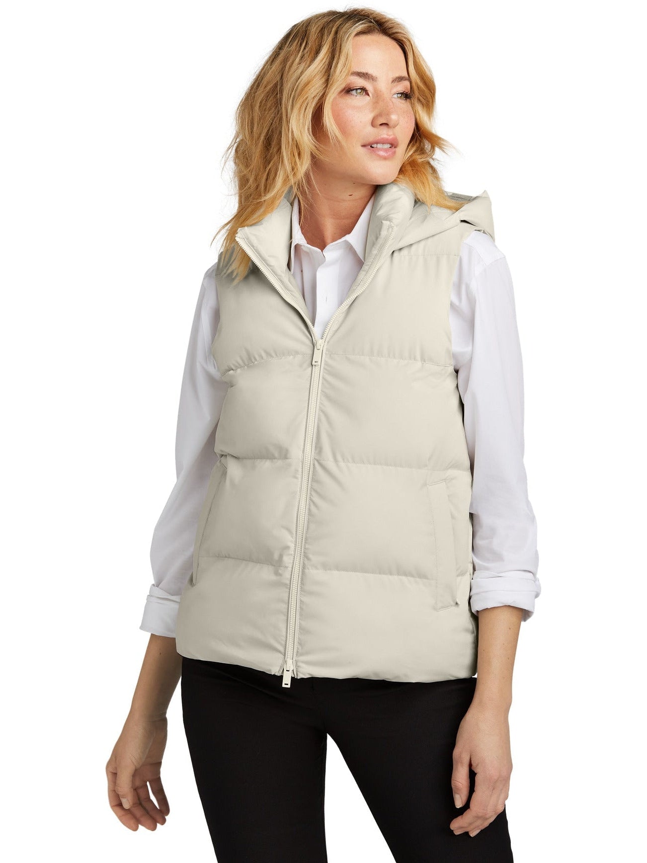 no-logo Mercer+Mettle Ladies Puffy Vest-Regular-Mercer Mettle-Thread Logic
