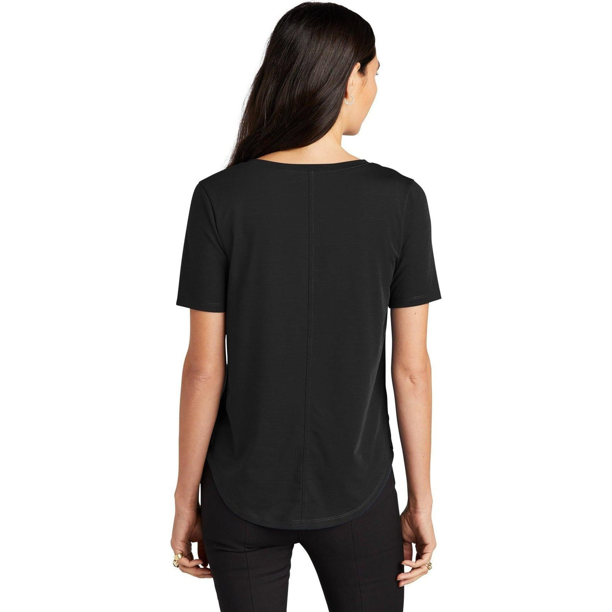 no-logo Mercer+Mettle Ladies Stretch Jersey Relaxed Scoop-Regular-Mercer Mettle-Thread Logic
